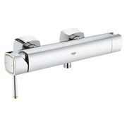 Grohe Grandera exposed shower mixer 23316IG0 in Chrome/Gold