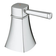 Grohe Grandera handle red indicator 48198000 in StarLight Chrome