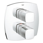 Grohe Grandera thermostatic bath trim set for Rapido 19948000 in StarLight Chrome