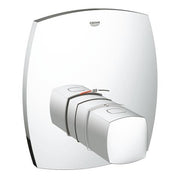 Grohe Grandera thermostatic trim for Rapido central multiport 19941000 in StarLight Chrome