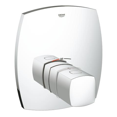 Grohe Grandera thermostatic trim for Rapido central multiport 19941000 in StarLight Chrome