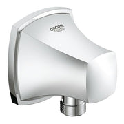 Grohe Grandera shower wall union 27970000 in StarLight Chrome