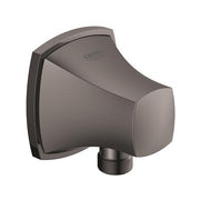 Grohe Grandera shower wall union 27970A00 in Hard Graphite