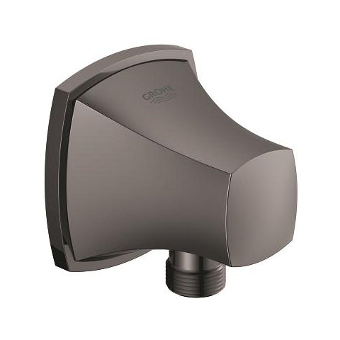 Grohe Grandera shower wall union 27970A00 in Hard Graphite