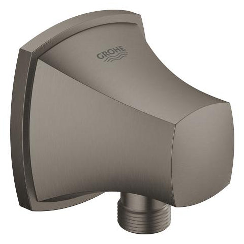 Grohe Grandera shower wall union 27970AL0 in Brushed Hard Graphite