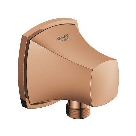 Grohe Grandera shower wall union 27970DA0 in Warm Sunset