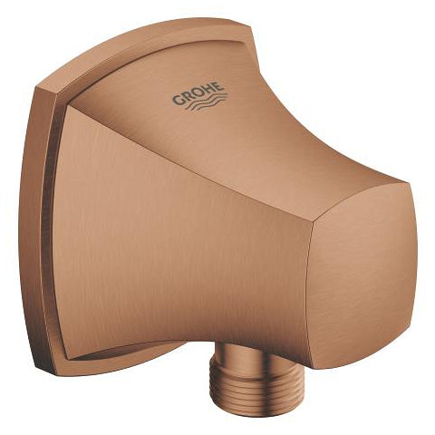 Grohe Grandera shower wall union 27970DL0 in Brushed Warm Sunset