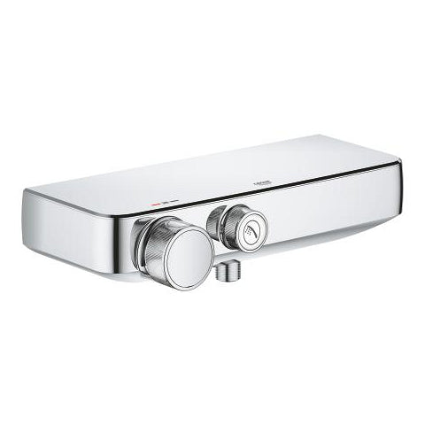 Grohe Grohtherm SmartControl exposed thermostatic shower mixer 34719000 in StarLight Chrome