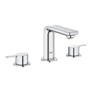 Grohe Lineare three-hole basin mixer M-Size 20304001 in StarLight Chrome