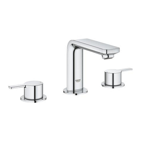 Grohe Lineare three-hole basin mixer M-Size 20304001 in StarLight Chrome