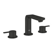 Grohe Lineare three-hole basin mixer M-Size 203042431 in Matt Black
