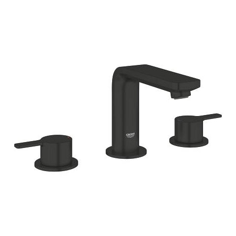 Grohe Lineare three-hole basin mixer M-Size 203042431 in Matt Black