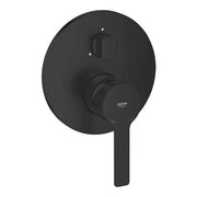 Grohe Lineare concealed three-way diverter trim 240952431 in Matt Black