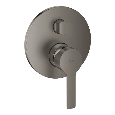 Grohe Lineare concealed three-way diverter trim 24095AL1 in Brushed Hard Graphite