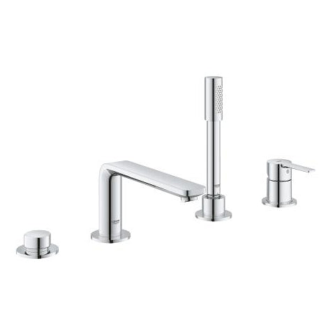 Grohe Lineare four-hole bath mixer 19577001 in StarLight Chrome