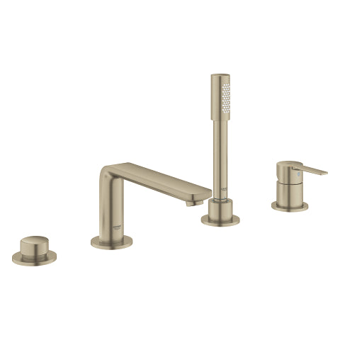 Grohe Lineare four-hole bath mixer 19577EN1 in Brushed Nickel