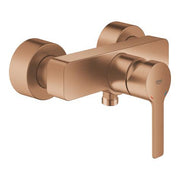 Grohe Lineare exposed shower mixer 33865DL1 in Brushed Warm Sunset
