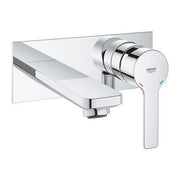 Grohe Lineare wall-mounted basin mixer trim set M-Size 19409001 in StarLight Chrome