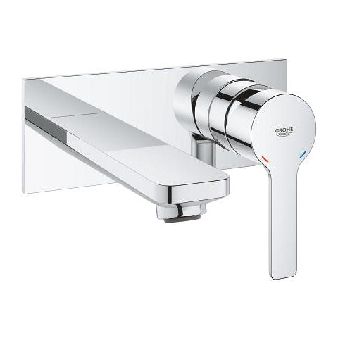 Grohe Lineare wall-mounted basin mixer trim set M-Size 19409001 in StarLight Chrome