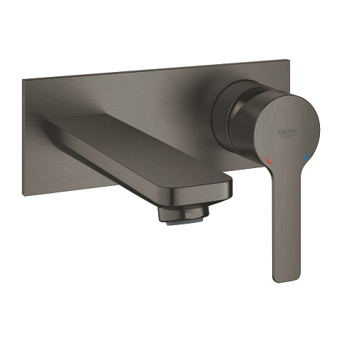Grohe Lineare wall-mounted basin mixer trim set M-Size 19409AL1 in Brushed Hard Graphite