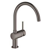 Grohe Minta kitchen sink mixer C-spout 32917A00 in Hard Graphite