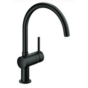 Grohe Minta kitchen sink mixer C-spout 32917KS0 in Stainless Steel