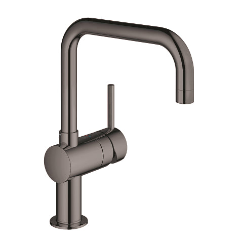 Grohe Minta kitchen sink mixer U-spout 32488A00 in Hard Graphite