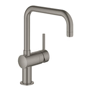 Grohe Minta kitchen sink mixer U-spout 32488AL0 in Brushed Hard Graphite