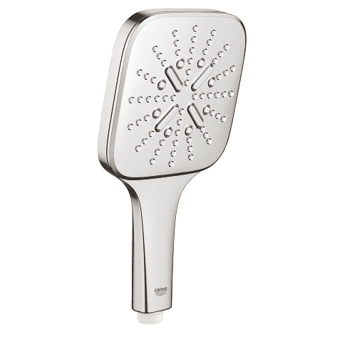 Grohe Rainshower SmartActive 130 hand shower 9.5 l/min 26582DC0 in SuperSteel