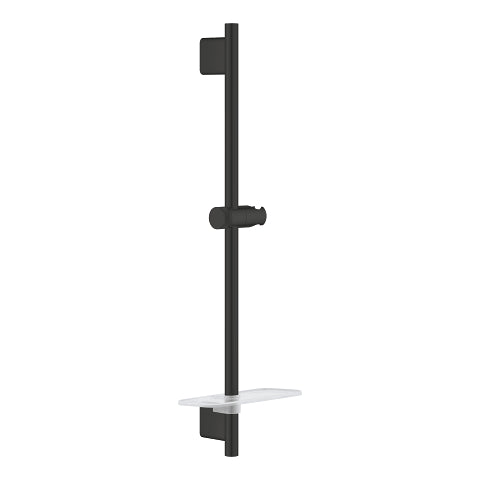 Grohe Rainshower SmartActive shower rail 600mm 266022430 in Matt Black
