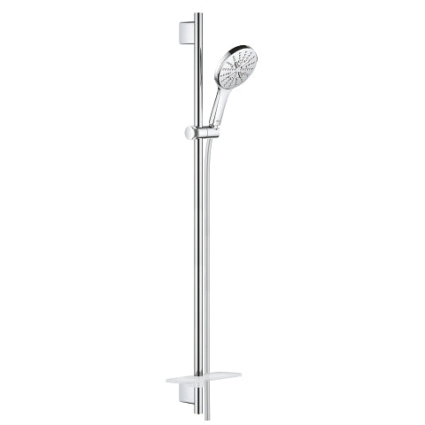 Grohe Rainshower SmartActive 130 shower rail set 900mm 26578000 in StarLight Chrome