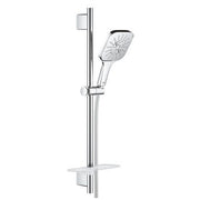 Grohe Rainshower SmartActive Cube 130 shower rail set 600mm 9.5 l/min 26584000 in StarLight Chrome