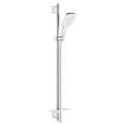 Grohe Rainshower SmartActive Cube 130 shower rail set 900mm 26586LS0 in Moon White