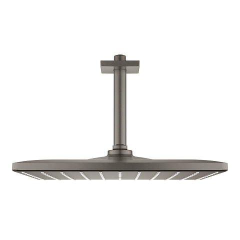 Grohe Rainshower 310 Mono Cube ceiling shower set 142mm 9.5 l/min 26566AL0 in Brushed Hard Graphite