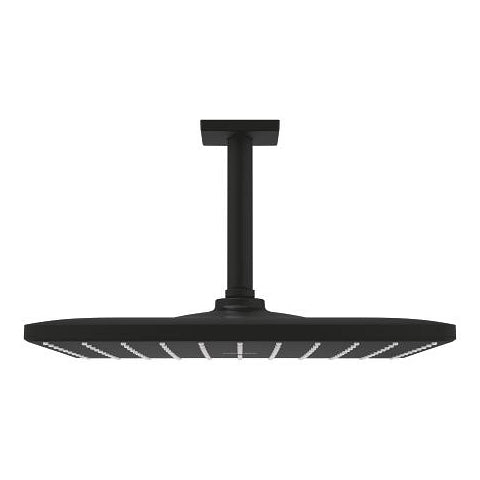 Grohe Rainshower 310 Mono Cube ceiling shower set 142mm 9.5 l/min 26566KF0 in Phantom Black