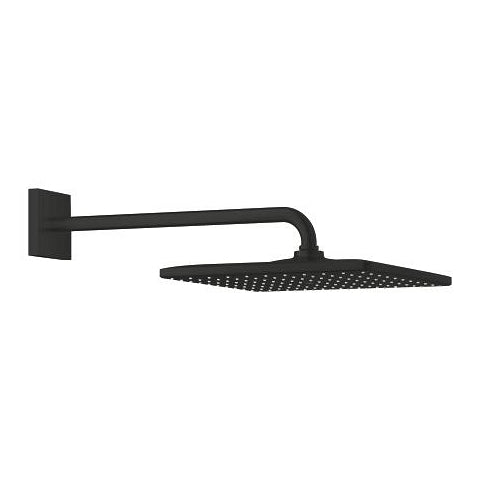 Grohe Rainshower 310 Mono Cube head shower set 422mm 9.5 l/min 265642430 in Matt Black
