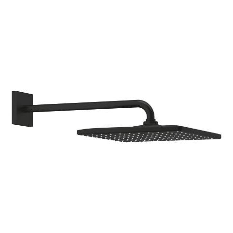 Grohe Rainshower 310 Mono Cube head shower set 422mm 9.5 l/min 26564KF0 in Phantom Black