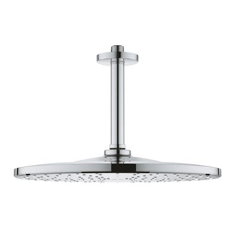 Grohe Rainshower 310 Mono ceiling shower set with 142mm arm 26559000 in StarLight Chrome