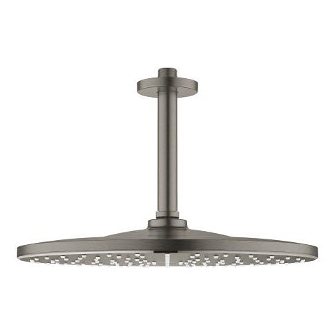 Grohe Rainshower 310 Mono ceiling shower set 142mm 9.5 l/min 26560AL0 in Brushed Hard Graphite