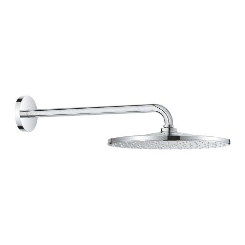 Grohe Rainshower 310 Mono head shower set with 422mm wall arm 26557000 in StarLight Chrome