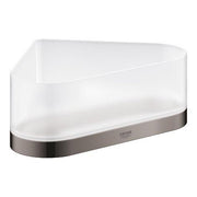 Grohe Selection corner storage basket 41038A00 in Hard Graphite