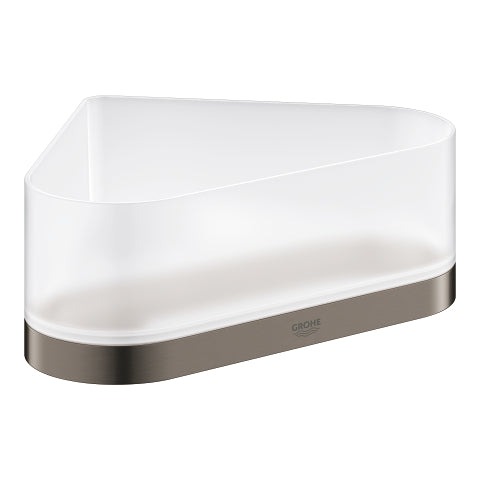 Grohe Selection corner storage basket 41038AL0 in Brushed Hard Graphite