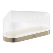 Grohe Selection corner storage basket 41038EN0 in Brushed Nickel