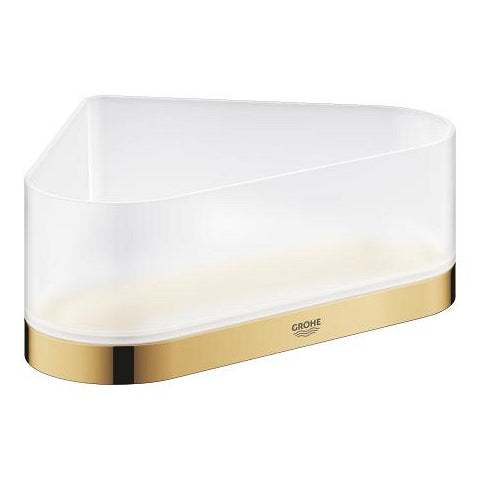 Grohe Selection corner storage basket 41038GL0 in Cool Sunrise