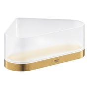 Grohe Selection corner storage basket 41038GN0 in Brushed Cool Sunrise