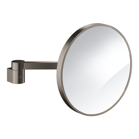 Grohe Selection cosmetic mirror 41077AL0 in Brushed Hard Graphite