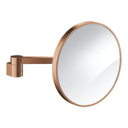 Grohe Selection cosmetic mirror 41077DL0 in Brushed Warm Sunset
