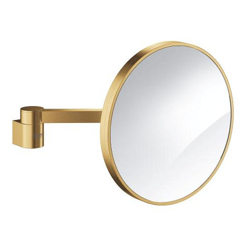 Grohe Selection cosmetic mirror 41077GN0 in Brushed Cool Sunrise