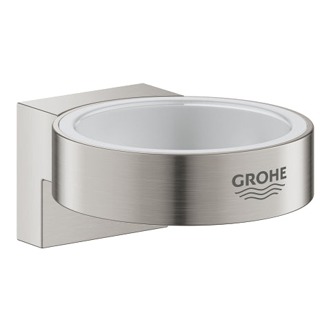 Grohe Selection holder for glass, soap dish or dispenser 41027DC0 in SuperSteel