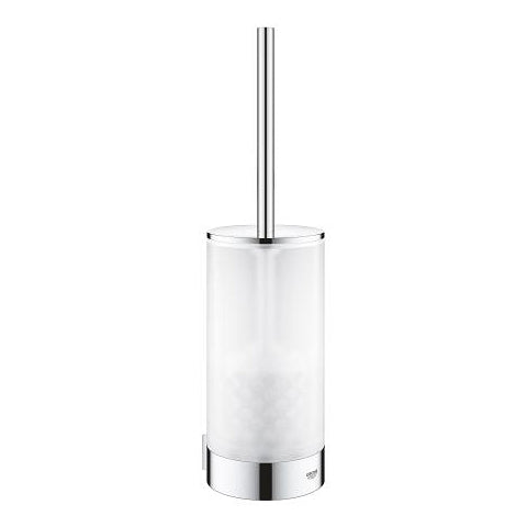 Grohe Selection toilet brush set 41076000 in StarLight Chrome